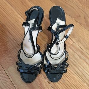 Manolo Blahnik Patent Leather Sandals
